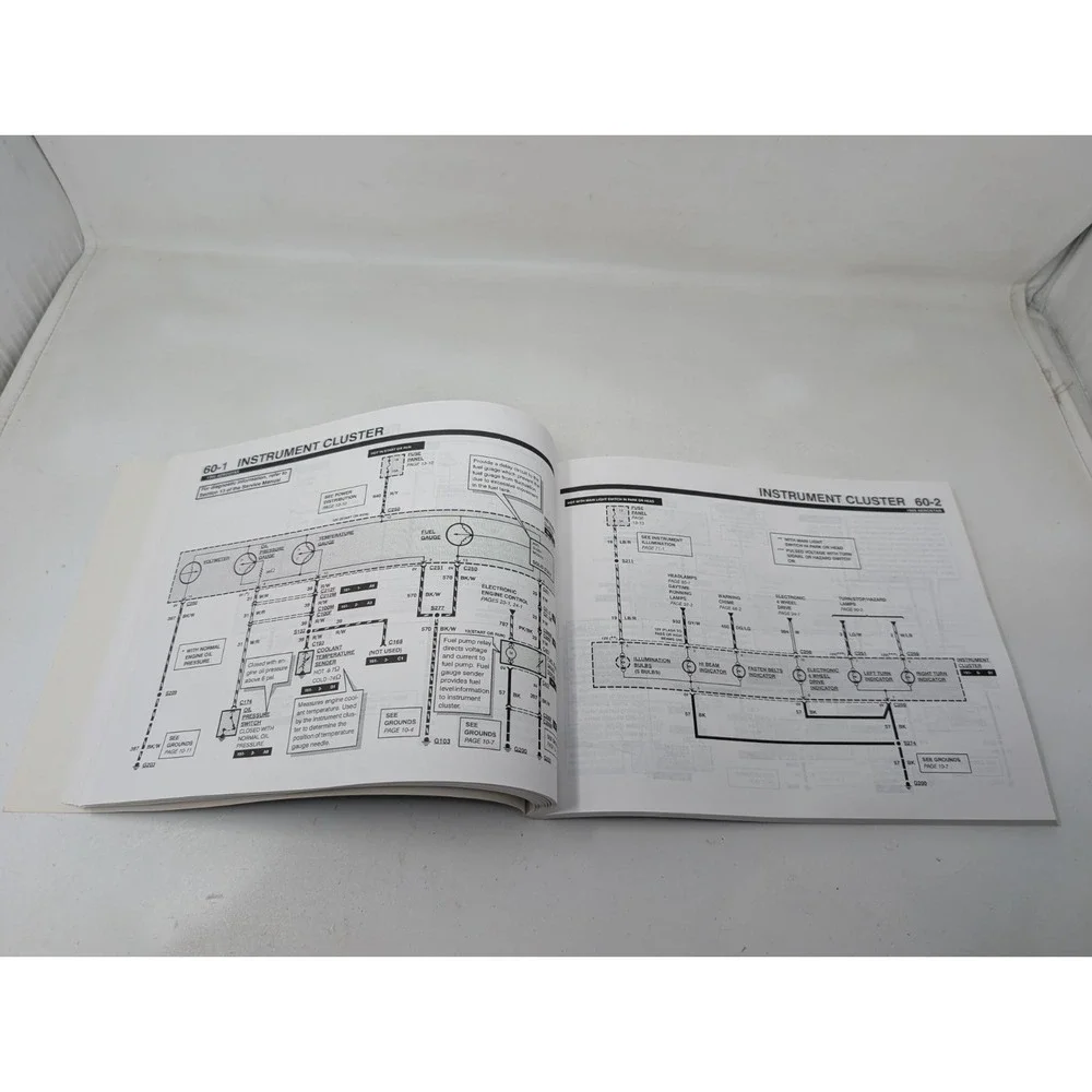 1995 Ford Aerostar OEM Electrical & Vacuum Trouble Shooting Manual‎ EVTM VTG 90s